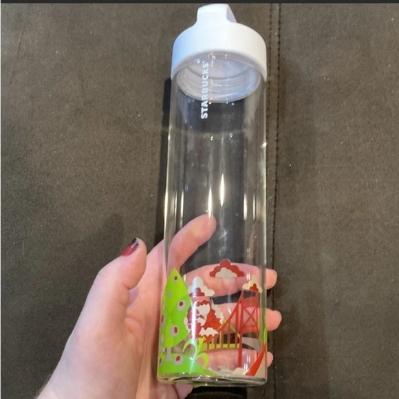 STARBUCKS Glass Bottle 18.5oz ‘You Are Here’ Collection — OHIO Collectible NWT - Picture 2 of 6
